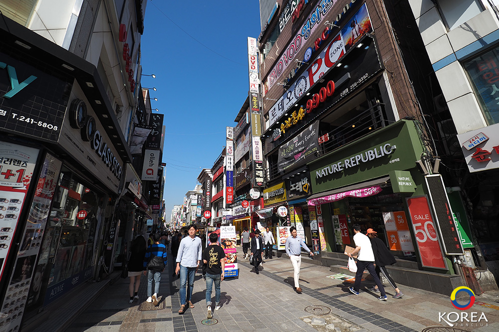 Suwon Station Shopping Street