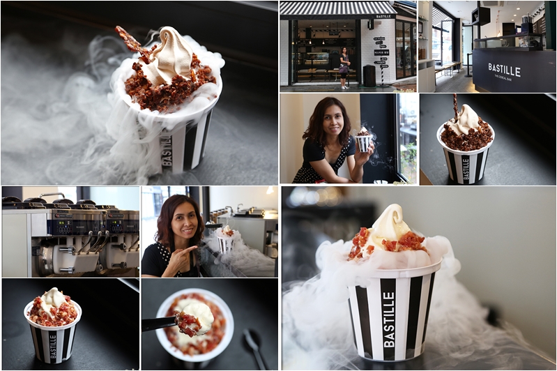 Bastille - The Cereal Bar ไอศกรีมอาหารเช้าโรยเบคอน ย่าน Itaewon