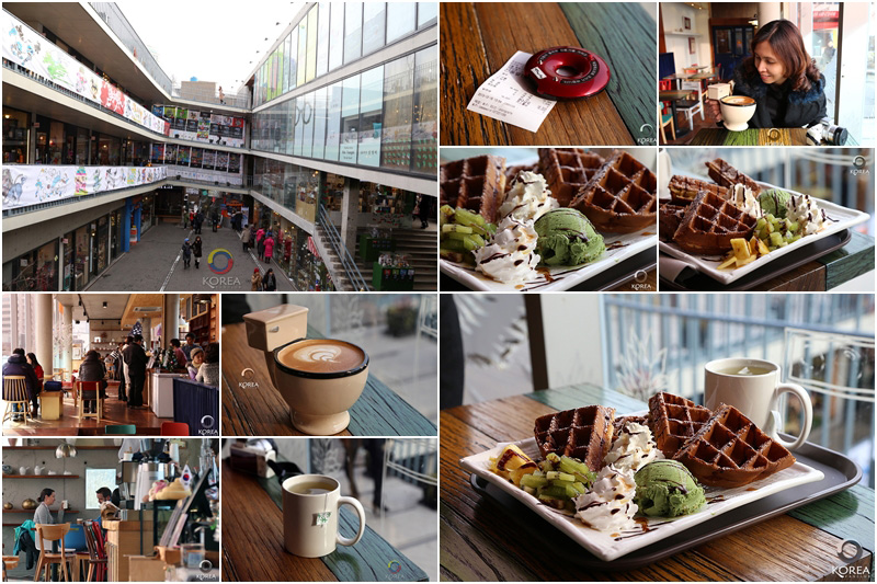 Ddong Cafe ร้านกาแฟ บรรยากาศสบายๆ ในซัมซีกิล (SSamziegil) ย่านอินซาดง