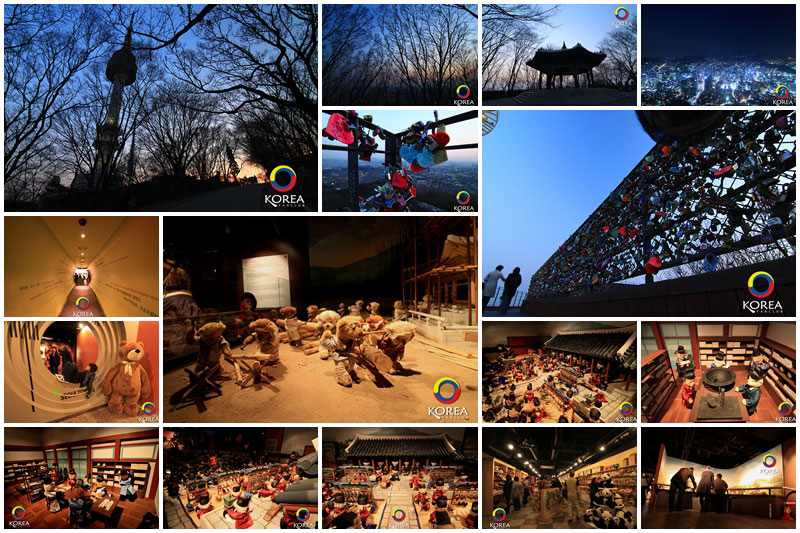 หอคอยกรุงโซล ( Seoul Tower ) + Teddy Bear Museum