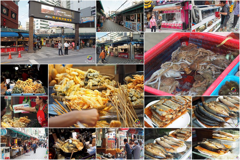 ตลาด Haeundae Traditional Market