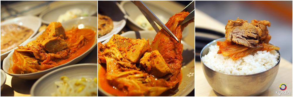  Steamed Kimchi and Pork 