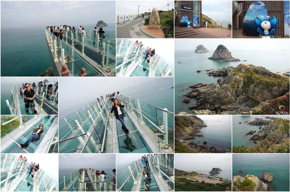 ออยุคโด (Oryukdo Skywalk) ทางเดินลอยฟ้า พื้นกระจก