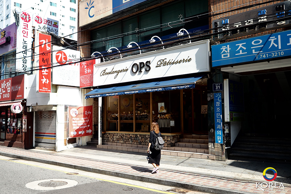 OPS สาขา Haeundae ( แฮอุนแด ) ร้านเบเกอรี่ชื่อดัง แห่งปูซาน