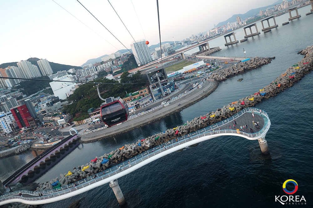 รีวิว กระเช้า Busan Air Cruise 