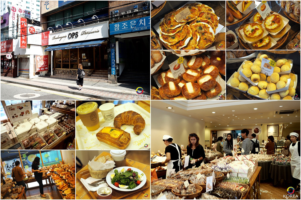 OPS สาขา Haeundae ( แฮอุนแด ) ร้านเบเกอรี่ชื่อดัง แห่งปูซาน