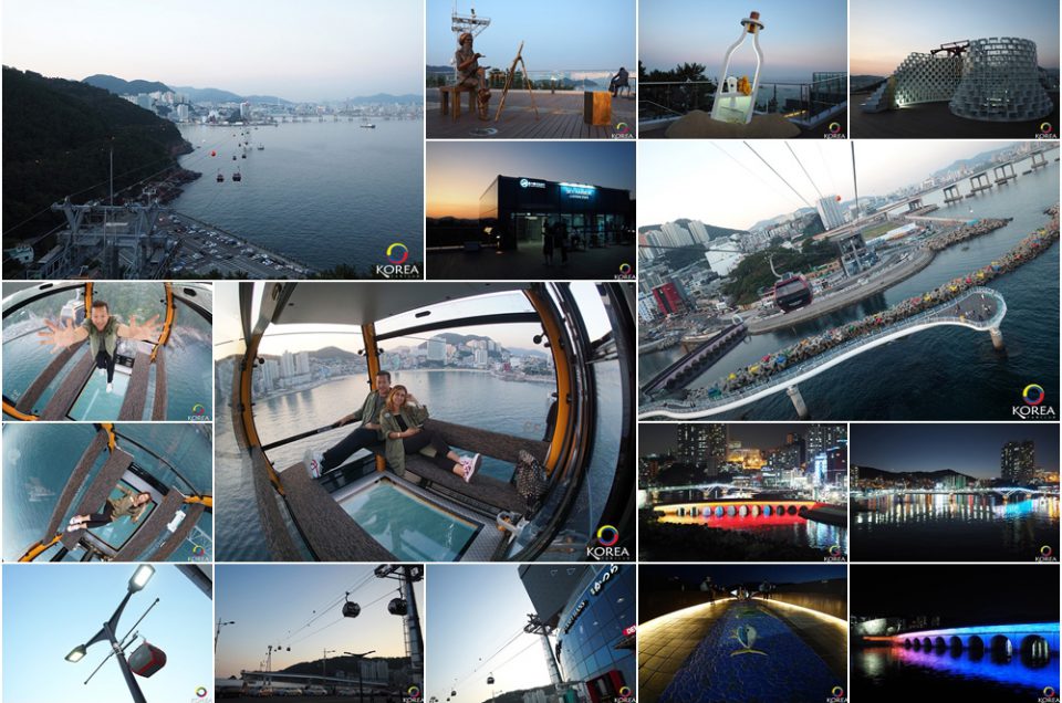 กระเช้า Busan Air Cruise & Songdo Skywalk  แห่ง ปูซาน