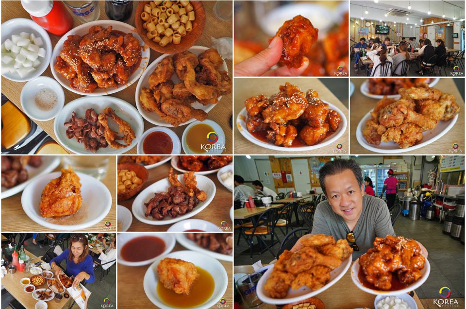 Yongsung Chicken (용성통닭) ไก่ทอด ในตำนาน ของ Chicken Street เมือง ซูวอน