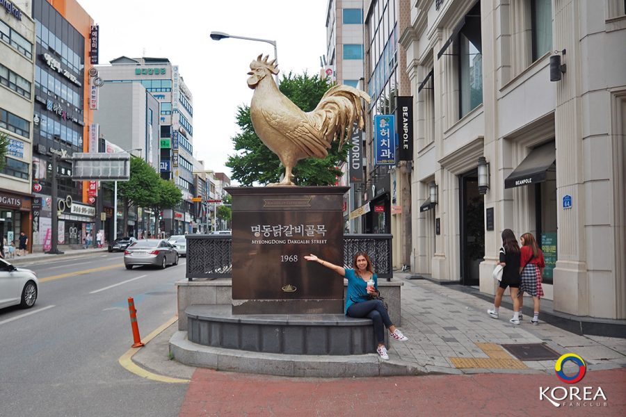 Myeongdong Dakgalbi Street