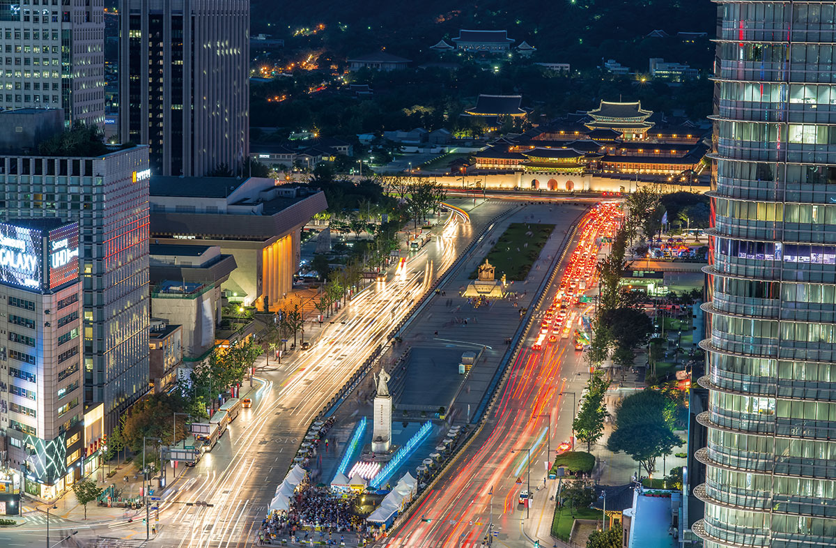 ควังฮวามุนสแควร์ : Gwanghwamun Square