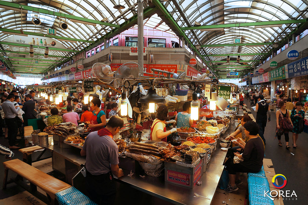 ตลาดควังจาง : Gwangjang Market