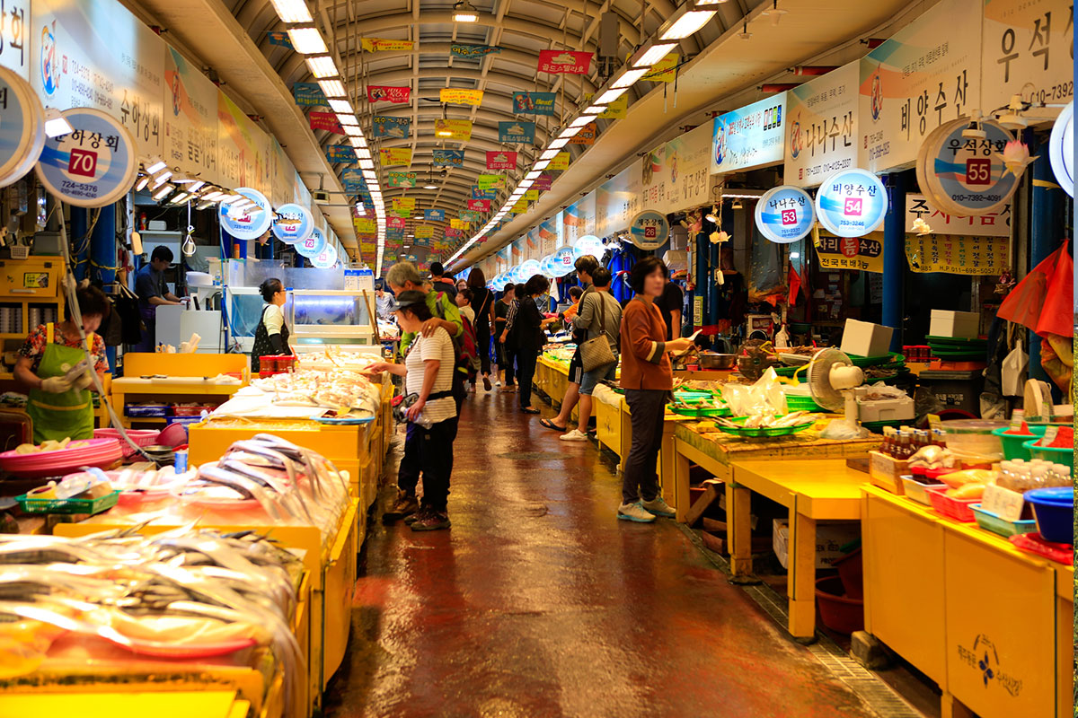 ตลาดทงมุนแห่งเชจู : Jeju Dongmun Market