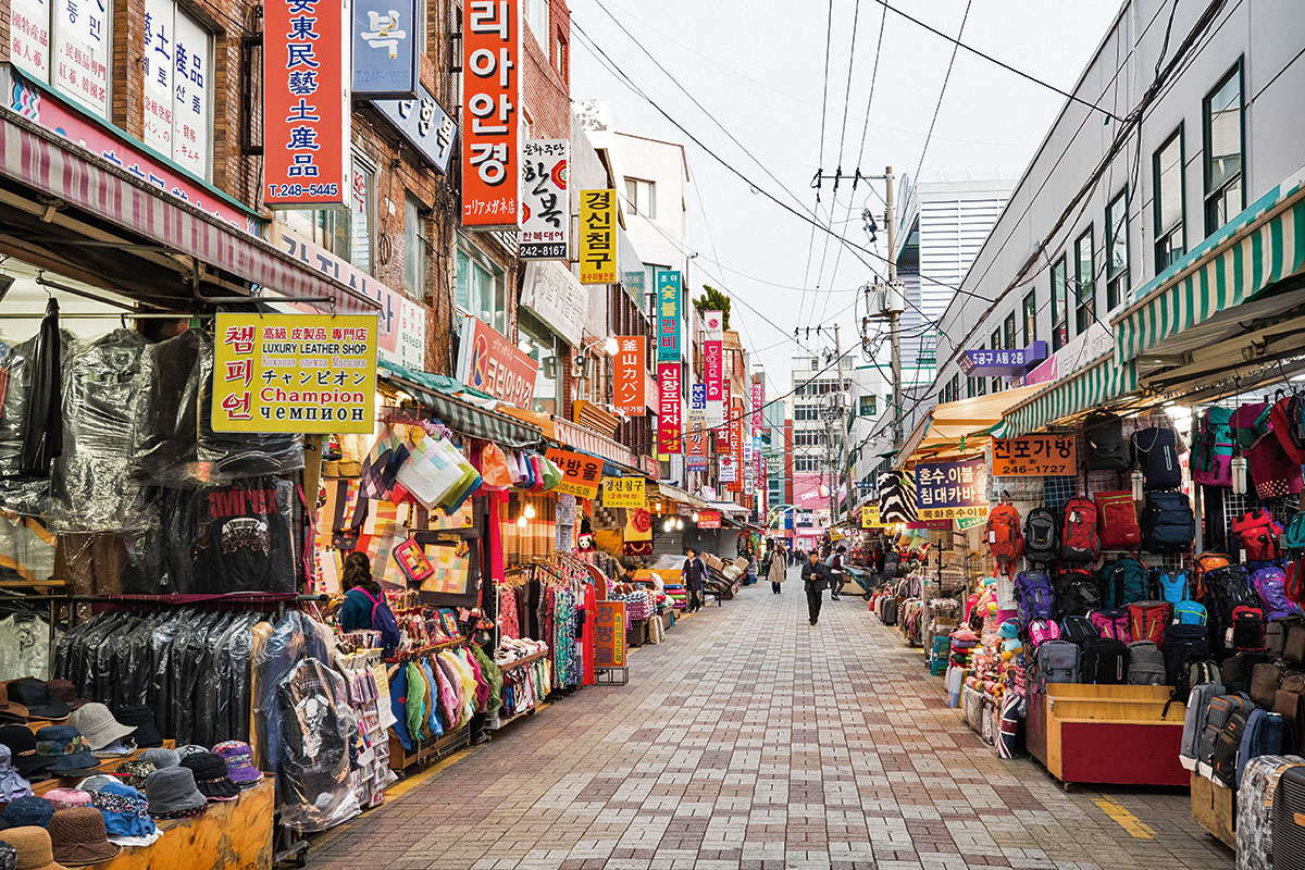 ตลาดกุกเจ ปูซาน : Busan Gukje Market