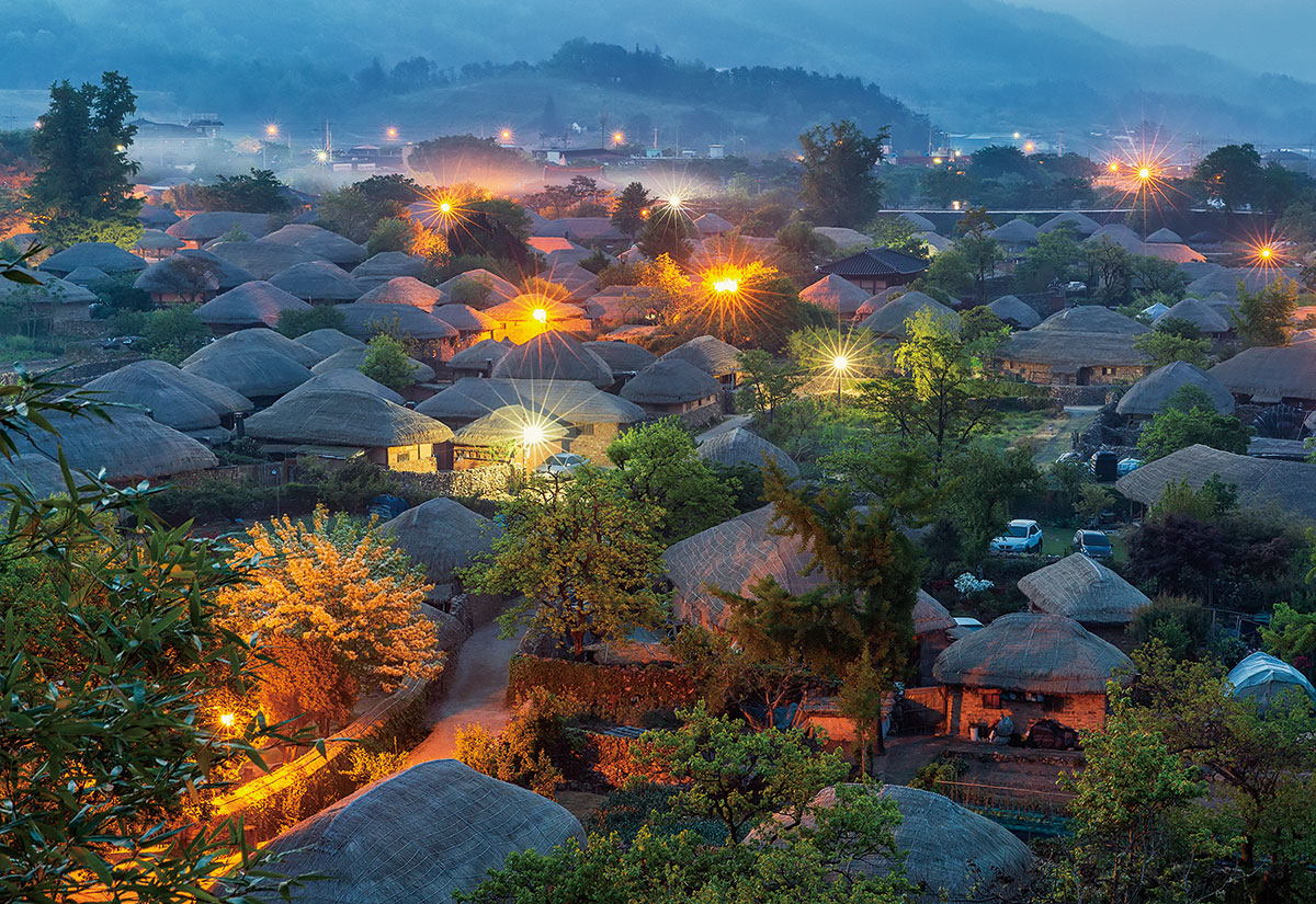 หมู่บ้านพื้นเมืองนากานอึบซอง : Naganeupseong Folk Village