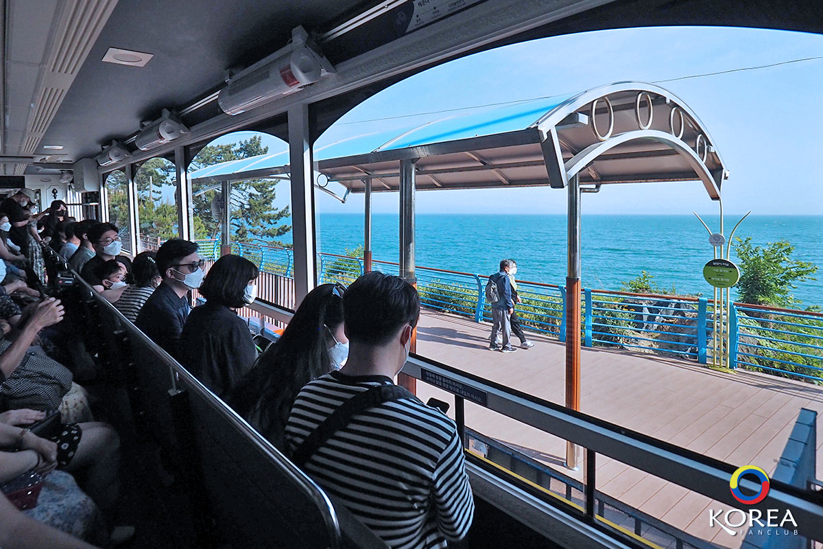 Haeundae Beach Train ปูซาน