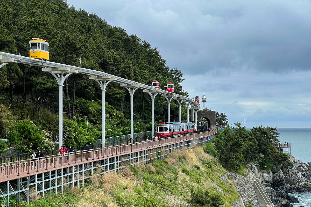 Sky Capsule Haeundae Beach Train