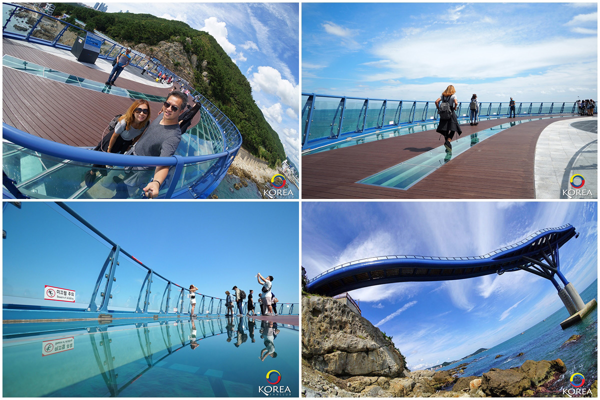 Haeundae Beach Train Blue Line Park