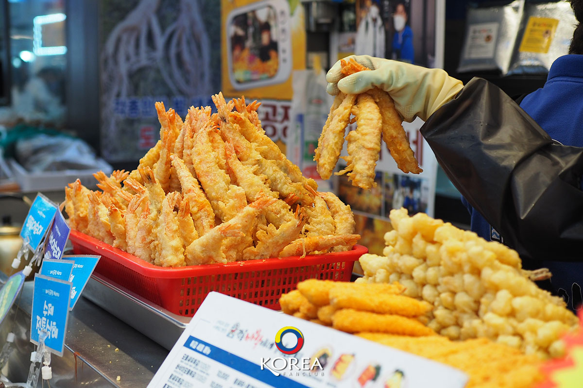 ตลาด Gangneung Jungang Market