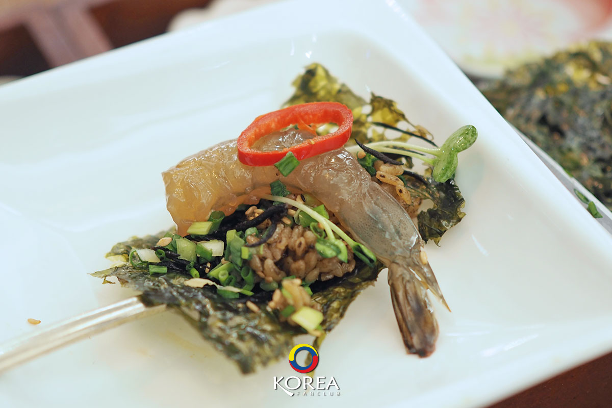 กุ้งดอง เกาหลี