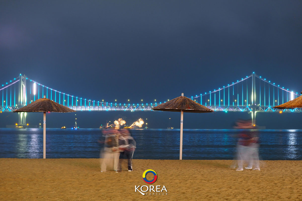 สะพาน ควังอัน 광안리해수욕장
