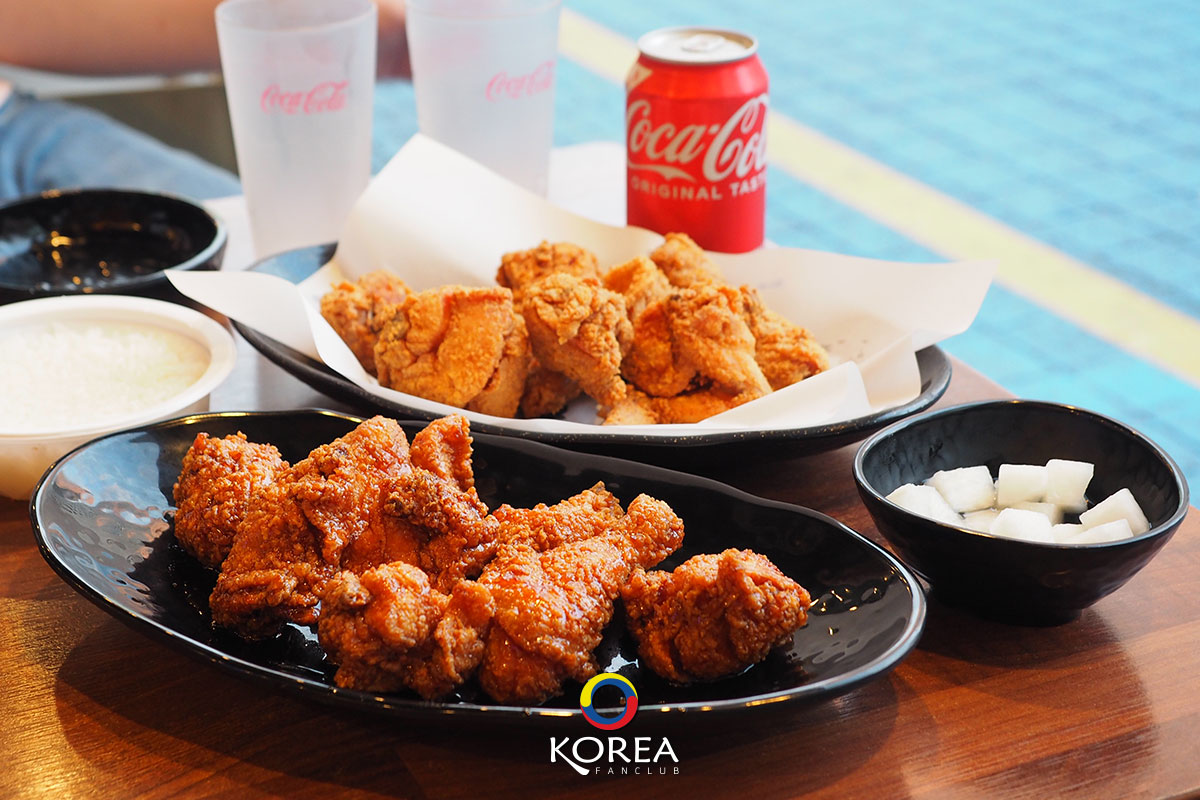 ไก่ทอด เกาหลี รีวิว ร้านอาหาร ปูซาน