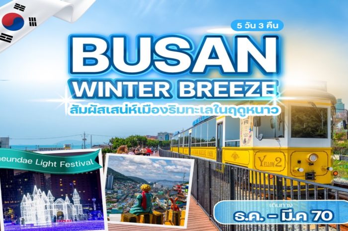 ทัวร์เกาหลี Busan Winter Breeze 5D3N (ธ.ค.69-มี.ค.70)