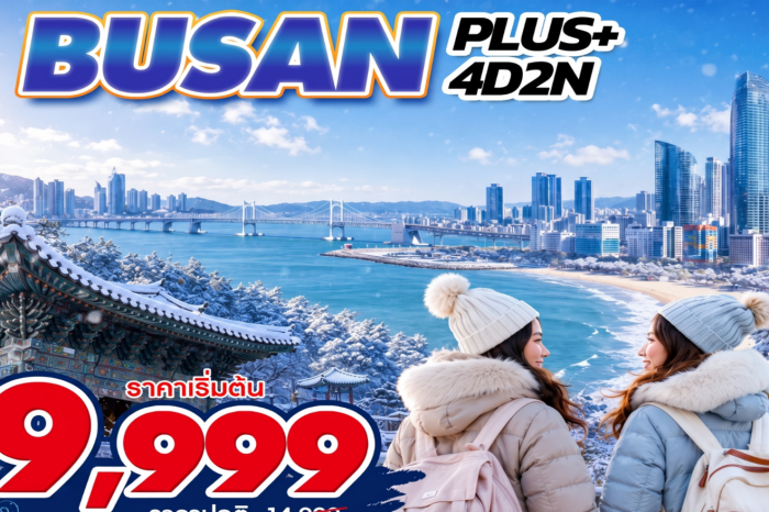 ทัวร์เกาหลี Busan Plus Winter 4D2N (ธ.ค 69-ก.พ.70)